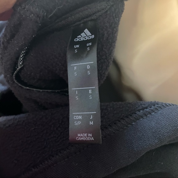 Adidas black hoodie size small - Picture 6 of 7